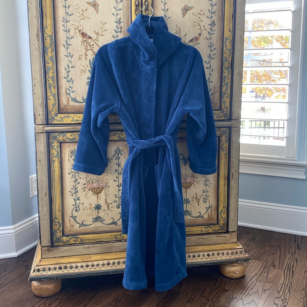 Tucker & Tate Boys Navy Blue Bathrobe